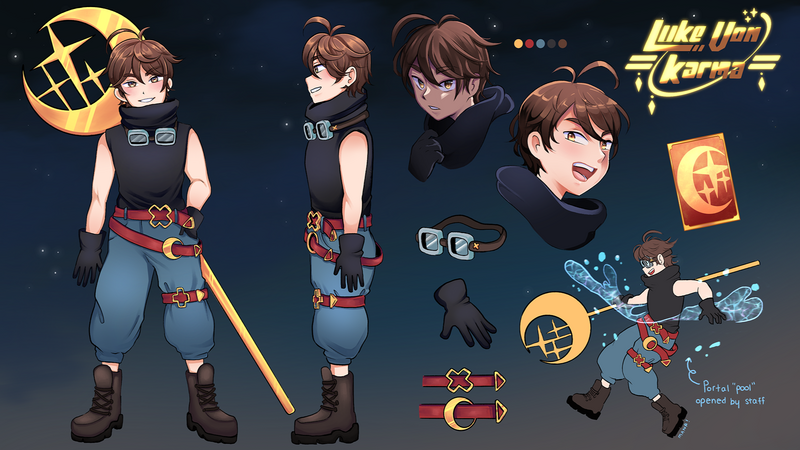 LukeVonKarma Reference Sheet