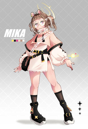 Vtuber Design - Mika