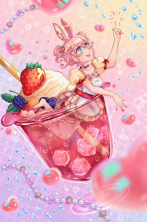 Fruit Soda Valentines Day